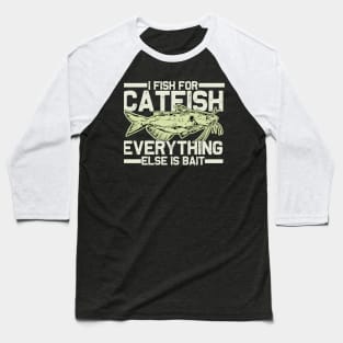 funny catfish Baseball T-Shirt